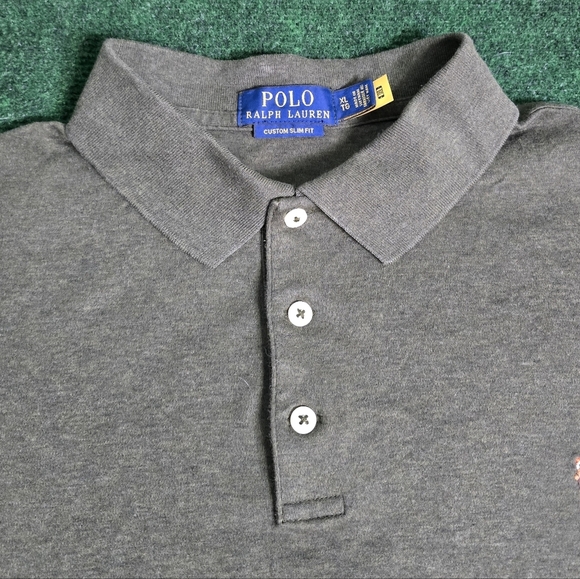 Polo Ralph Lauren | Custom Slim Fit 100% Cotton Short Sleeve Polo Shirt - Picture 9 of 13